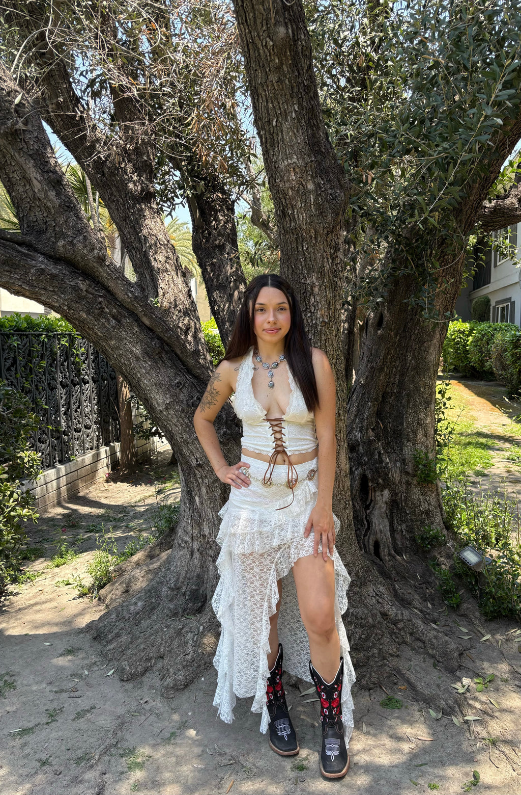 Desert  Lace Skirt