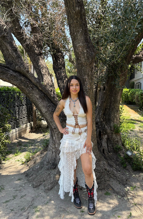 Desert  Lace Skirt